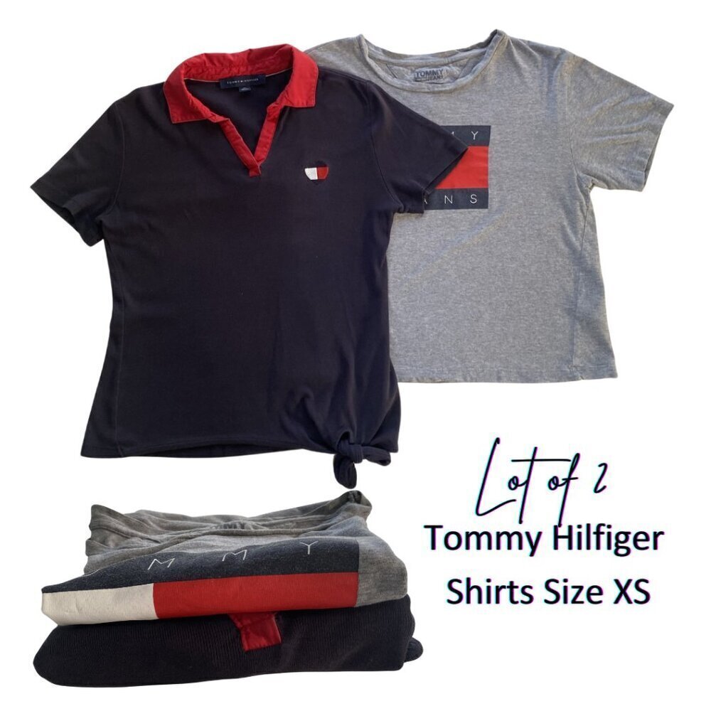Lot of 2 Tommy Hilfiger Shirts, Size XS